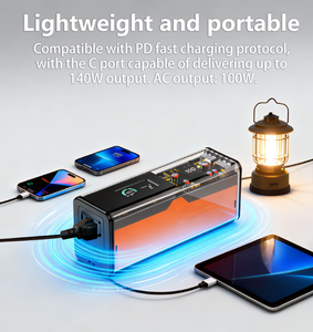Portable Power Station 100W 96.7WH Battery Pure Sine Wave <b>Solar</b> <b>Generator</b> Outdoor Camping Emergency Backup Supply 100 Portable P - Product Image 6