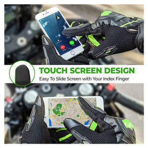 Manufacturer Custom Five-Finger Racing Gloves Wear-Resistant Motorbike Riding Gloves for Sports Biker Style Bike Gloves - Product Image 4