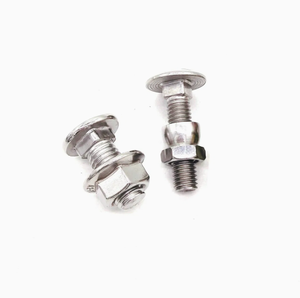 Hot Galvanized Carriage Bolt ASTM A307 Carbon Steel Bolt for Wooden Building - Product Image 3