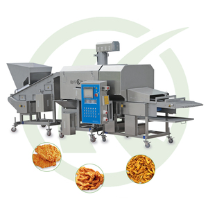 Machine à enrober de farine les nuggets de poulet et les cubes de poisson, machine à économiser l'énergie - Product Image 2
