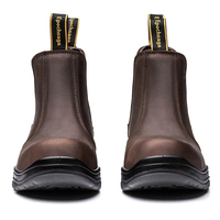 Sunland bottes de sécurité chaussures de sécurité bottes de travail à bout en acier bottes de soudage de construction chaussures de sécurité