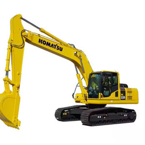 Pelles sur chenilles Komatsu PC200 PC78 Véhicules d'ingénierie d'occasion de haute qualité Poids en ordre de marche de 20 tonnes Godet 3M à bas prix - Product Image 1