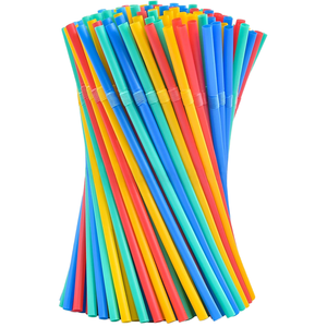 Pailles pliables compostables en PLA, emballées individuellement dans du papier, écologiques, fournies par l'usine - Product Image 2