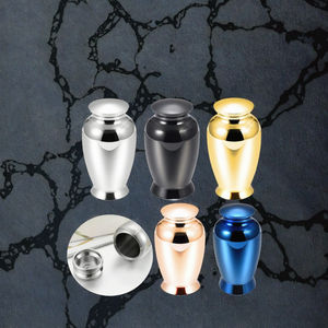 High Quality Modern Stainless Steel Art Customized Color Dog Paw Prints Pet Memorial Urn Openable Keepsake <b>Ashes</b> Jar <b>for</b> Loved - Product Image 3