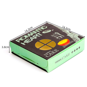 Tùy chỉnh in rõ ràng hộp bìa cửa sổ dễ thương và thiết thực cho bao bì bánh ngọt của bánh nướng in offset để sử dụng thực phẩm - Product Image 4