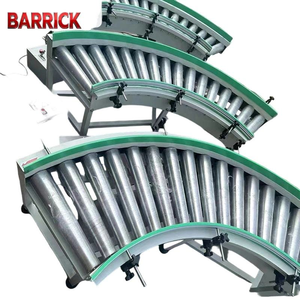 Fabrika Doğrudan Satış Rulolu Bantlı Konveyör Gıda Endüstrisi Konveyör Bant Sistemi 1 Yıl Garanti - Product Image 1