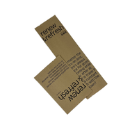 Papier kraft personnalisé recyclable personnalisé papier kraft blanc sac debout en papier kraft recyclable sac d'emballage de fournitures d'hôtel