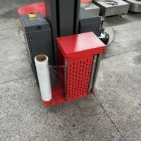 Machine d'emballage robotisée mobile électrique automatique portable, robot auto-propulsé pour l'emballage