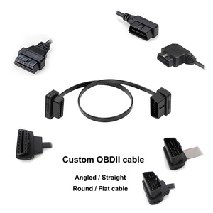 Preço de fábrica Atacado Personalizado J1962 OBD OBD2 OBDii Cabos Adaptador para Ferramenta De Diagnóstico De Carro - Product Image 3