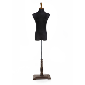 Py-1 Cheap Price <strong>Plastic</strong> Dress Foam Mannequin Half Body Torso <strong>Female</strong> <strong>Dummy</strong> Adult Fabric Mannequins Doll - Product Image 3