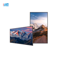 Écran LCD commercial de 10,1 à 65 pouces avec connexion réseau et haut-parleur intégré