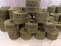 Clous de bobine de fer à tige en spirale de haute qualité pour la construction de bâtiments finition galvanisée bricolage personnalisable