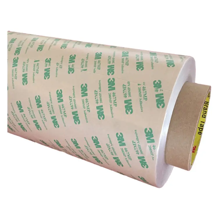 Cinta de transferencia adhesiva cinta acrílica transparente adhesiva de doble cara cinta 3 M 467mp 200MP
