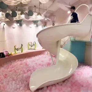 Trẻ em động vật lớn mẫu giáo bé <span class=keywords><strong>Slide</strong></span> trong nhà thép không gỉ sân chơi Playhouse để bán - Product Image 3