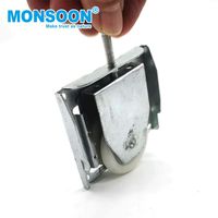 Système de roue à rouleaux pour porte coulissante d'armoire de style moderne Rouleaux tampons pour porte coulissante d'armoire