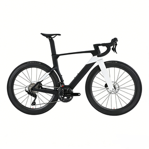 Fabricant de vélos de course OEM/ODM, cadre aérodynamique tout carbone 700C, passage des câbles entièrement interne, 24 vitesses, design personnalisé pour adultes - Product Image 2