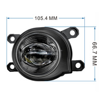 Lampe antibrouillard à Led pour Toyota Corolla Cross 2020-2024 Feux antibrouillard côté passager + conducteur 12v