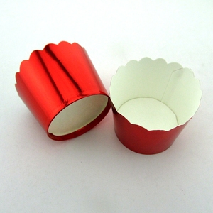 Nhà Máy Bán Buôn Dùng Một Lần Nhôm Foil Giấy Cupcake Trường Hợp - Product Image 2