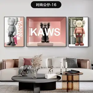 Modern Wall Art Glass Crystal Porcelain Factory Wholesale modern home decoration luxury modern resin abstract art prints