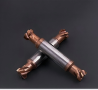 Fraise à haute efficacité en carbure de tungstène recouvert de tôle, SUPAL OEM/ODM, pour usinage CNC, support personnalisé