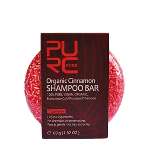 Özel etiket organik saç sabunu şampuan Bar katı şampuan Bar el yapımı saç bakım ürünleri