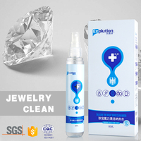 Liquide de nettoyage pour bijoux, spray de nettoyage pour diamants, or et argent, kit de solutions de nettoyage pour bijoux, fourni par l'usine