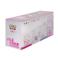 Ensemble cadeau de collection d'entraîneurs Pokémon en chinois simplifié authentique en gros, elfe bébé, rassemblement de neuf couleurs, pack mince Peng&Yuan