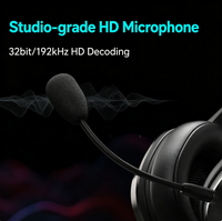 Casque de jeu HECATE G2 PRO 7.1 Surround Sound Hi-Res RGB USB avec micro pour PC