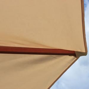 Comercial pesado <span class=keywords><strong>de</strong></span> mesa al aire libre paraguas <span class=keywords><strong>de</strong></span> Patio <span class=keywords><strong>de</strong></span> madera al aire libre paraguas <span class=keywords><strong>de</strong></span> <span class=keywords><strong>playa</strong></span> - Product Image 3