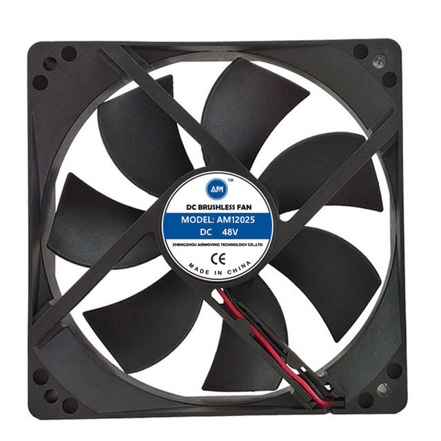 12V 120mm DC Brushless Ball Bearing Electric Computer Cooling Fan 12025 120x120x25mm OEM ODM 4 Pin PWM Controller