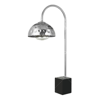 Huadison Hotel Silver martelé chauffe-aliments lampe moderne éclairage alimentaire unique 150 Watt lampe chauffante pour la restauration