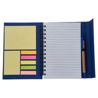 Cahier à spirale à couverture en carton avec fermeture magnétique avec papier ligné NB018 Cadeaux promotionnels Keebo Sticker Notebook