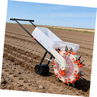 Semoir manuel de haute qualité, machine à semer à pousser à la main, semoir agricole de jardin pour la plantation des cultures
