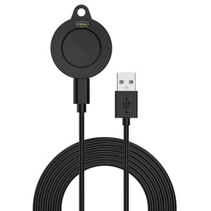 Profitez d'un joli câble de charge de montre en métal + TPU + adaptateur pour Garmin Venu X1/ Quatix 8/ Forerunner 570 chargeur de montre universel - Product Image 1