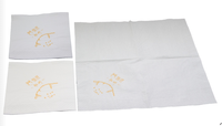 2-lagige weiße Papierservietten, luxuriöse Hochzeits-Cocktail-Einwegservietten mit individuellem Logo, Party-Tischware