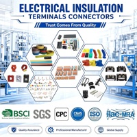 Bloque de Terminales Universal 2 Entradas 2 Salidas para Plástico, Conector Divisor de Cables de Conexión Rápida Eléctrica 250V AWG 10-26