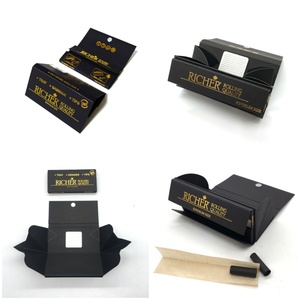 Carta per Sigarette Naturale con Gomma Arabica, Senza Cloro, in Polpa di Legno, Personalizzabile, per Sigarette Singole/King Size, Non Sbiancata, con Filtro - Product Image 2