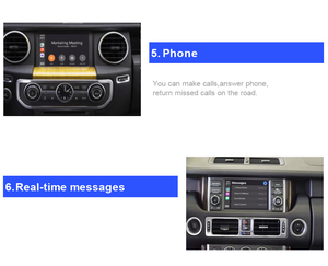 Ma thuật hộp Carplay Android tự động cho báo đốm F-TYPE/báo đốm Mỹ XF/báo đốm Mỹ xe 2012-2018 USB Navigation DSP ai hộp Đài phát thanh không dây Carplay - Product Image 5