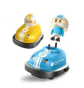 سيارات سباق صغيرة بجهاز تحكم عن بعد 2.4 جيجا هرتز للاعبين، لعبة تصادم ومنافسة في السرعة مع مصدات مرنة، ومزايا السباق والانجراف للأطفال، تتطلب التجميع - Product Image 6