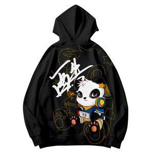 Maglione Pullover con stampa <span class=keywords><strong>Panda</strong></span> nuovo Design all'ingrosso Fitspi felpa con <span class=keywords><strong>cappuccio</strong></span> Casual da uomo stampa 3d per Dropshipping - Product Image 3