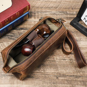 Borsa da Viaggio Portatile in Pelle Personalizzata con Supporto per Pipa CF5027, Astuccio per Pipa, Accendini e Accessori per Fumatori - Product Image 3