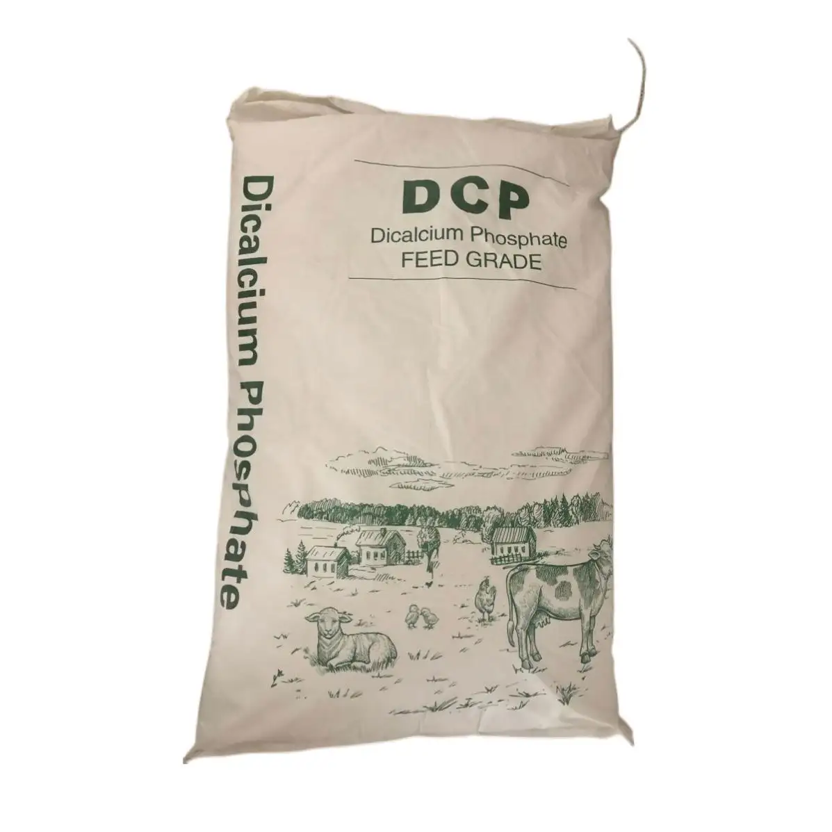 Grado de alimentación de fosfato dicálcico granular DCP blanco de alta calidad para aditivos de alimentación animal