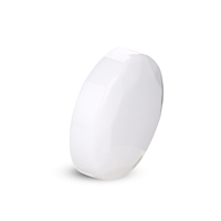 3g 5g 7g 10g Pot en plastique à pigments pour fard à paupières unique Pots de poudre de couleur personnalisée avec couvercles blancs