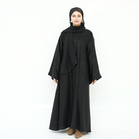Loriya Abaya Fabricant Robes Modestes Vêtements Ethniques Robes Longues Abaya Fermée Avec Hijab Abaya Femmes Robe Musulmane