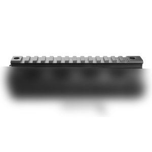 Riel de aluminio de 7 pulgadas y 14 ranuras, mecanizado por CNC, accesorio táctico KeyMod para tiro, ligero y modular. - Product Image 2