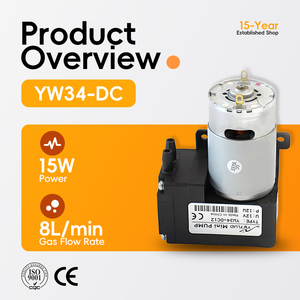12v 24v dc מיני חשמלי נייד משאבת אוויר מעבדה רפואי גז דגימה פיזואלקטרית - Product Image 2