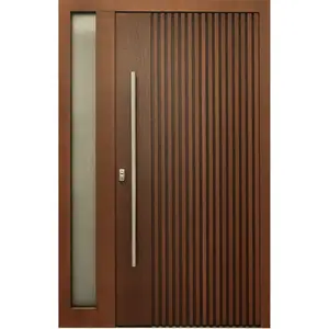 ready to shipping soundproof modern latest design paint colors wood door solid wood door interior wooden door For home