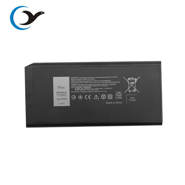 X8VWF 11.1V 97Wh 8700mAh Replacement Laptop Battery for Dell Latitude 14 Rugged 5404 5414 E5404 Extreme 7404 7414 E7404 Series