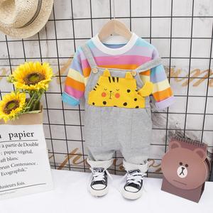 Conjuntos para Niños, Trajes Deportivos para Bebés, Pantalones Vaqueros Elegantes para Niños con Lindo Estampado de Tigre, Venta al Por Mayor - Product Image 3