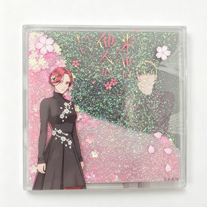 Imán de nevera de acrílico personalizado con efecto de arena movediza, con diseños de dibujos animados, anime, películas, cine, TV, historias, juegos e IP - Product Image 2